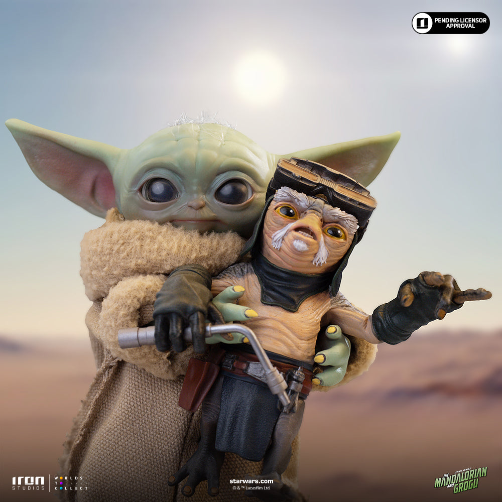Pre-Order - Statue Grogu No Squeezy - Mandalorian and Grogu Movie - Grogu Collection - Iron Studios
