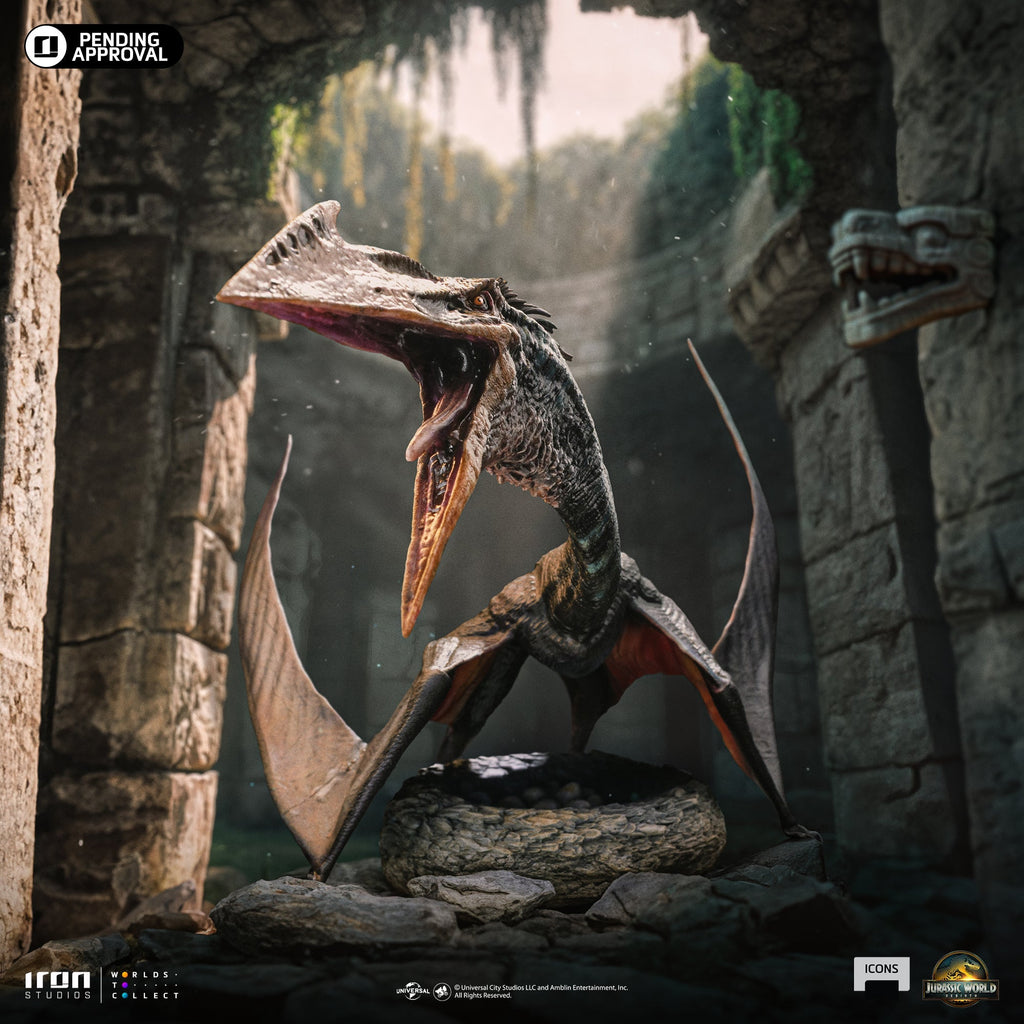 Pre-Order - Statue Quetzalcoatlus - Jurassic World: Rebirth - Icons - Iron Studios