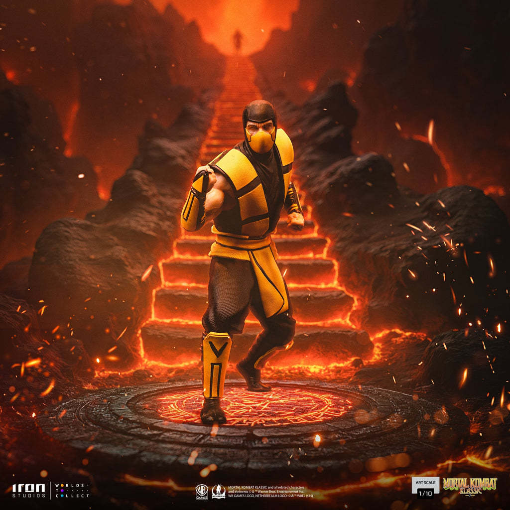 Pre-Order - Statue Scorpion (Variant) - Mortal Kombat - Art Scale 1/10 - Iron Studios