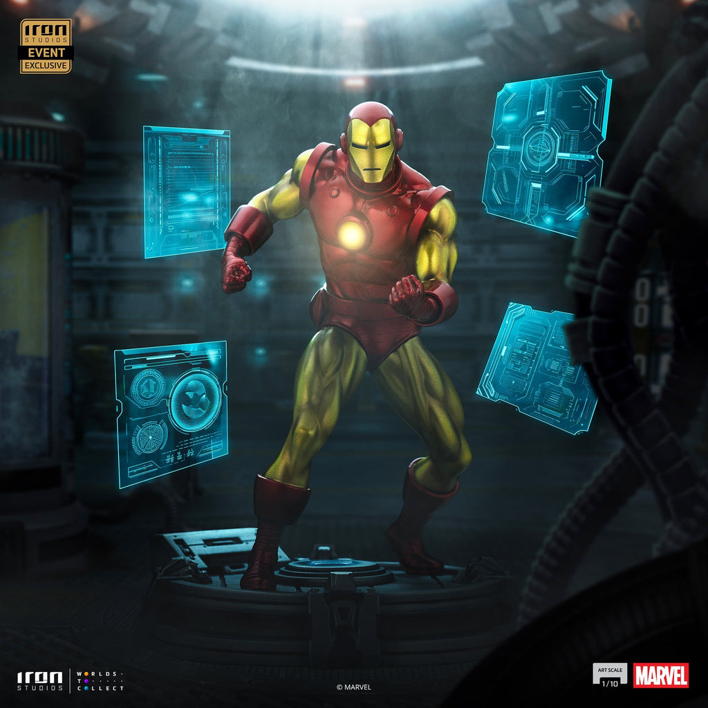 Iron Man (CCXP Event Exclusive 2025) - Marvel Comics - Art Scale 1/10 - Iron Studios