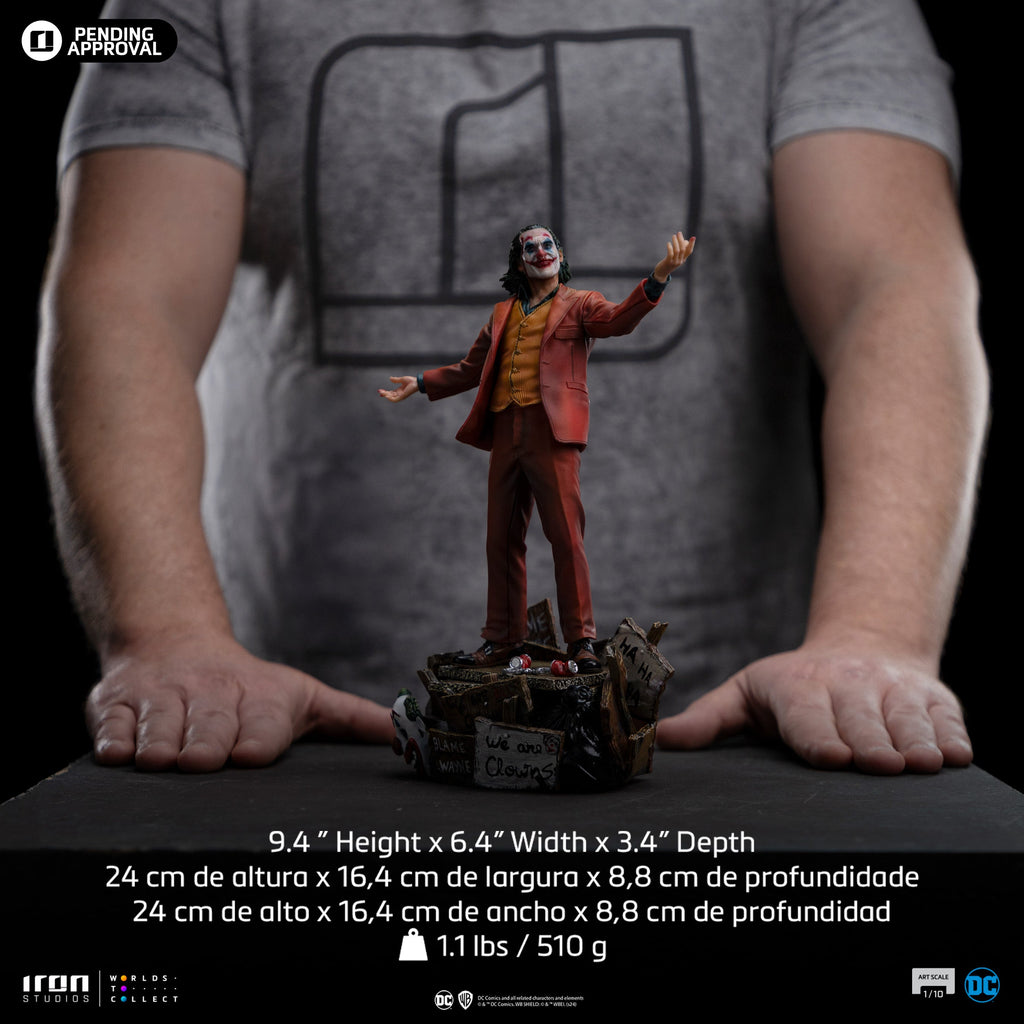 Statue Joker (Arthur Fleck) - Joker - Art Scale 1/10 - Iron Studios