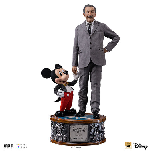 Pre-Order - Statue Walt Disney & Mickey Mouse - Disney Classics - Legacy Replica 1/4