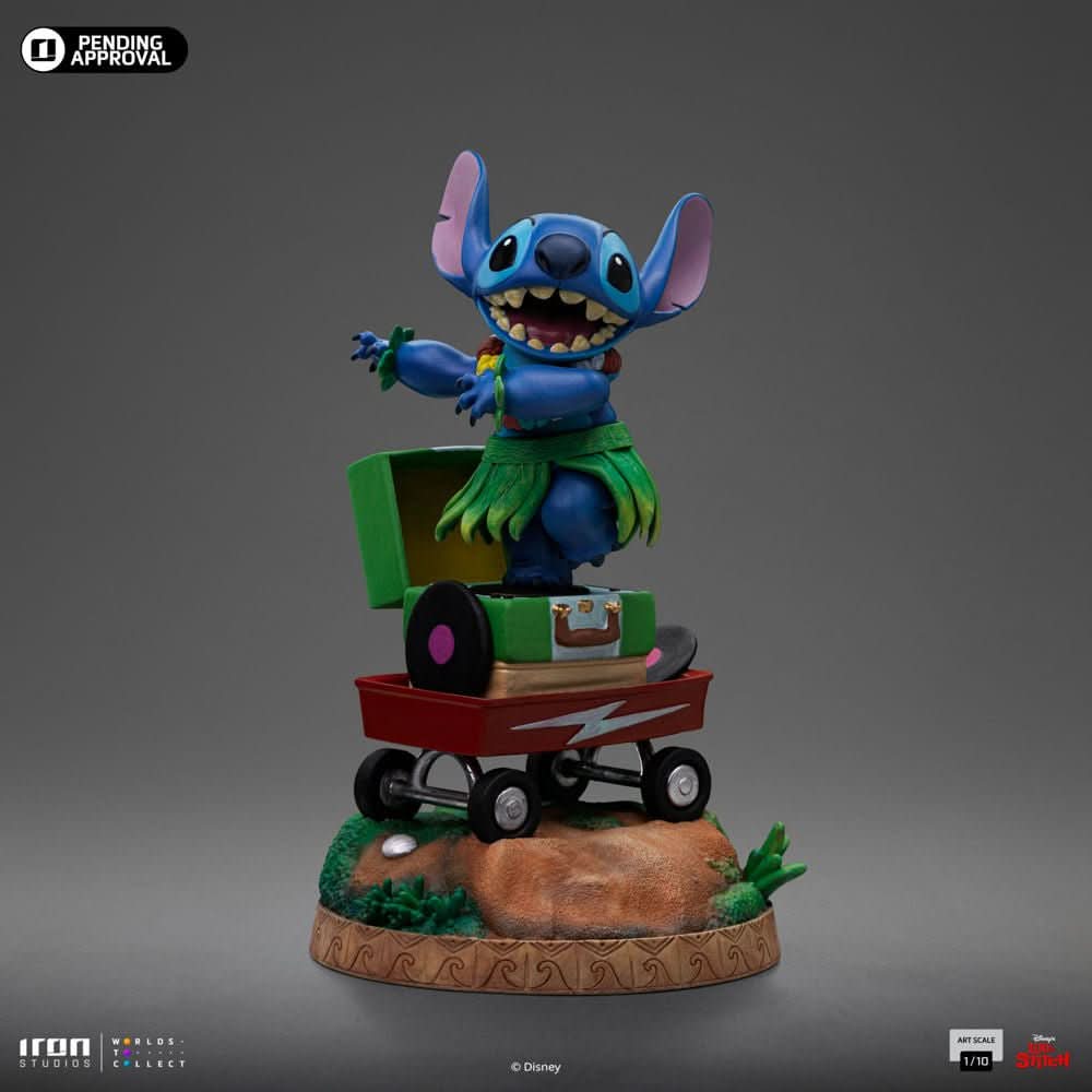 Statue Stitch Hula - Disney Classics - Art Scale 1/10 - Iron Studios