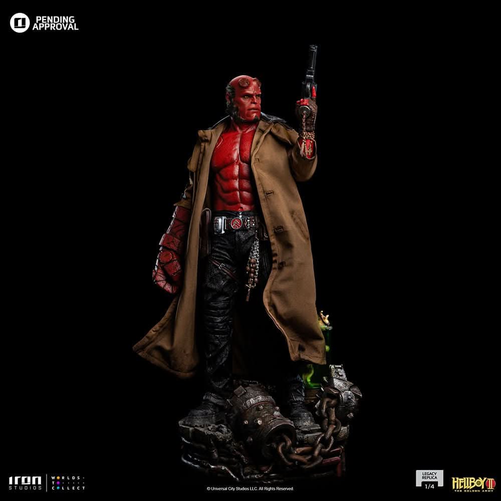 Statue Hellboy - Hellboy 2: The Golden Army - Legacy Replica 1/4 - Iron Studios