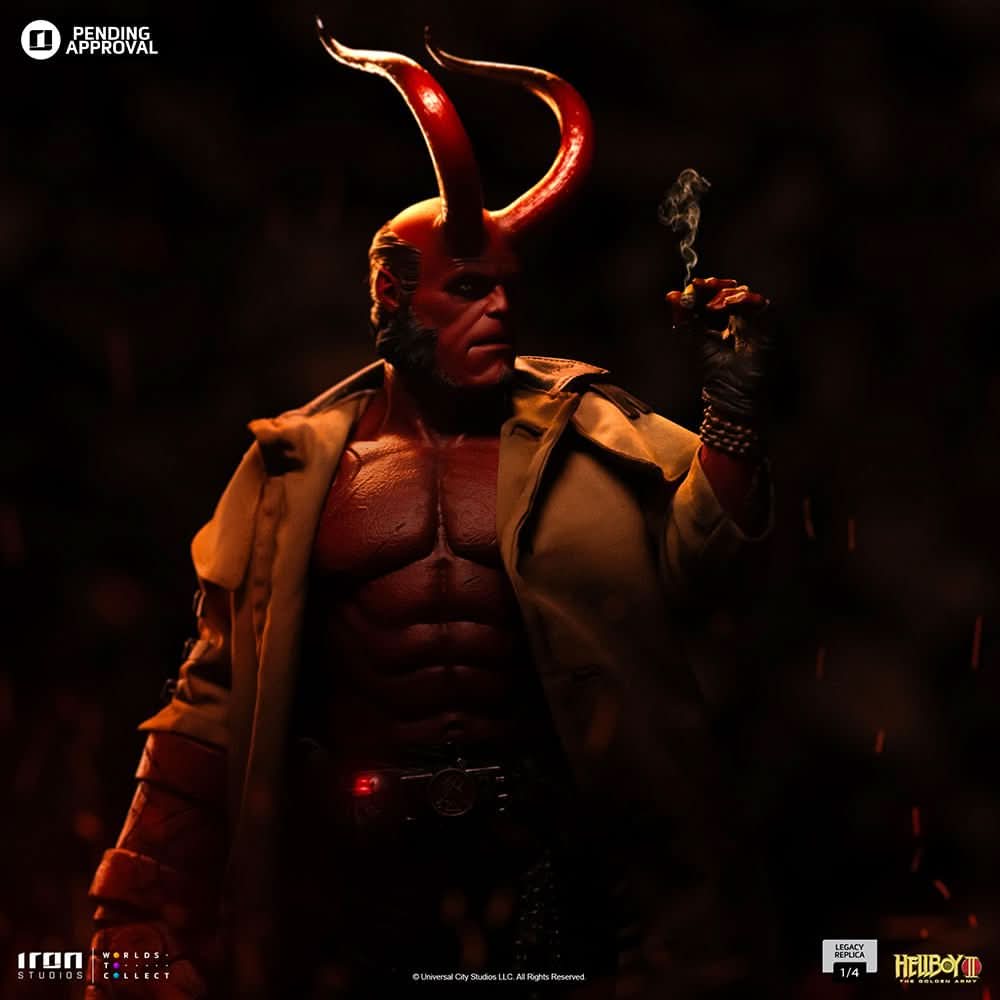Statue Hellboy - Hellboy 2: The Golden Army - Legacy Replica 1/4 - Iron Studios