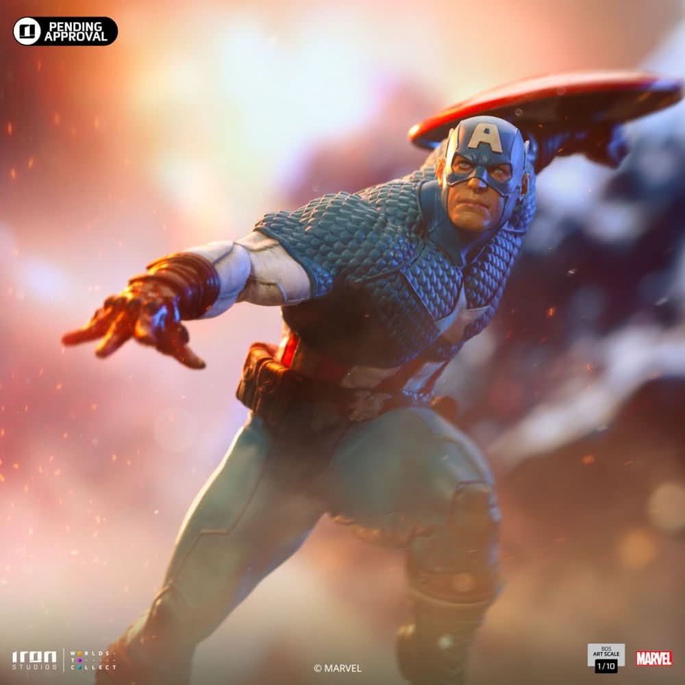 Captain America - Infinity Gauntlet Diorama - BDS Art Scale 1/10 - Iron Studios