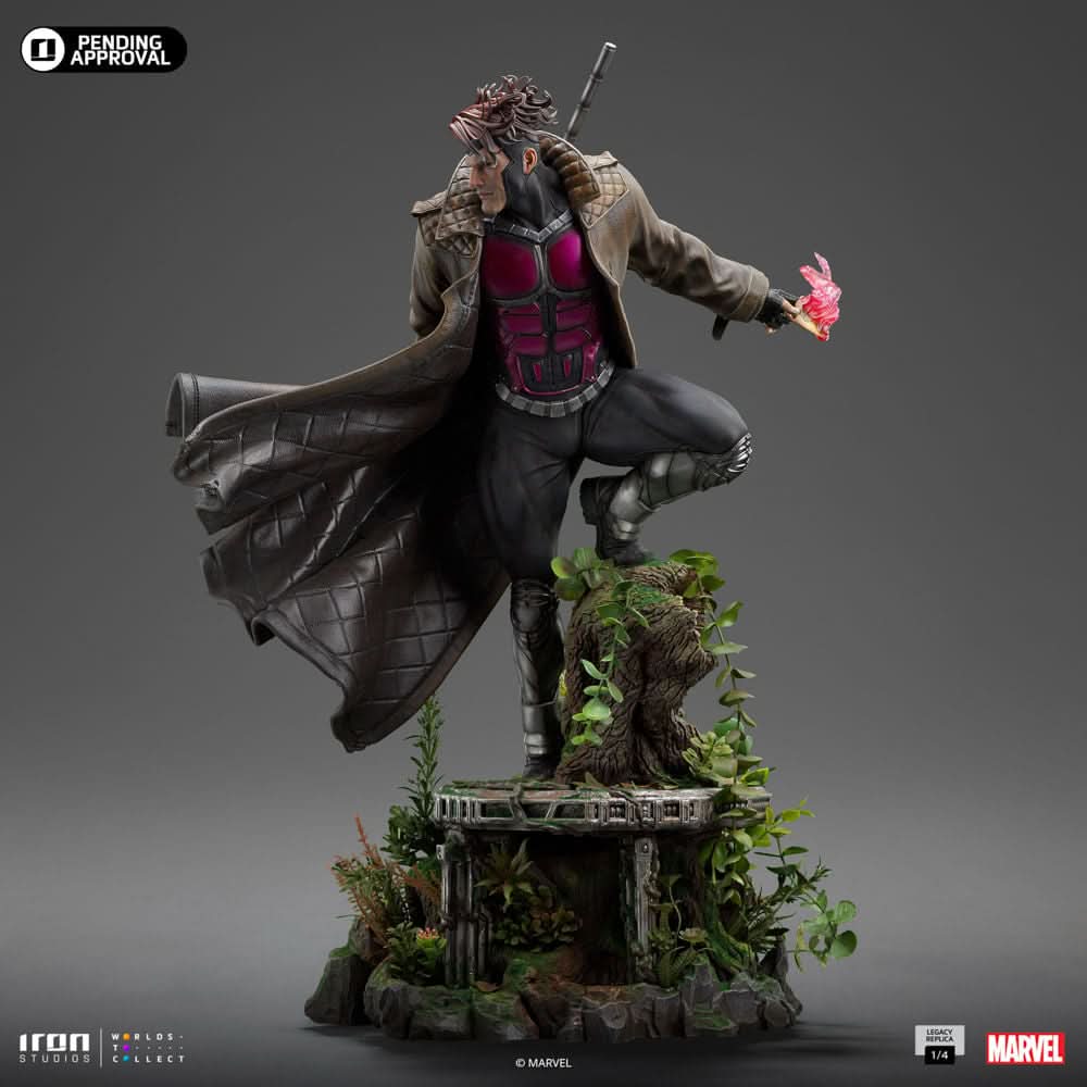 Statue Gambit - X-Men Comics - Legacy Replica 1/4 - Iron Studios